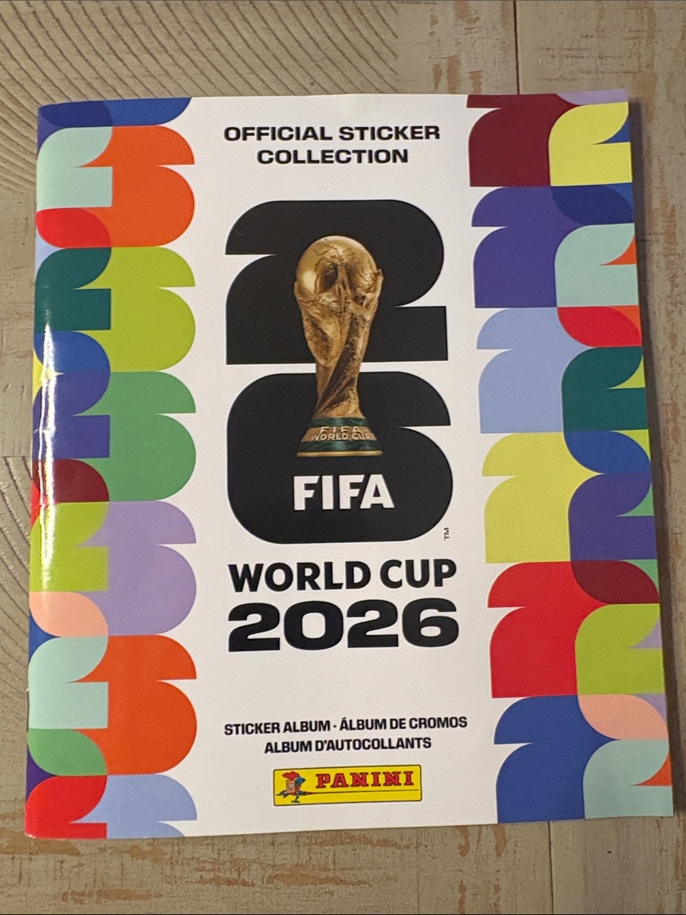 Panini FIFA World Cup 2026 Official Sticker Album - White